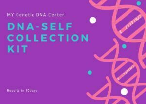 MY Genetic DNA Center Home DNA Test Kit Paternity Self collection Kit